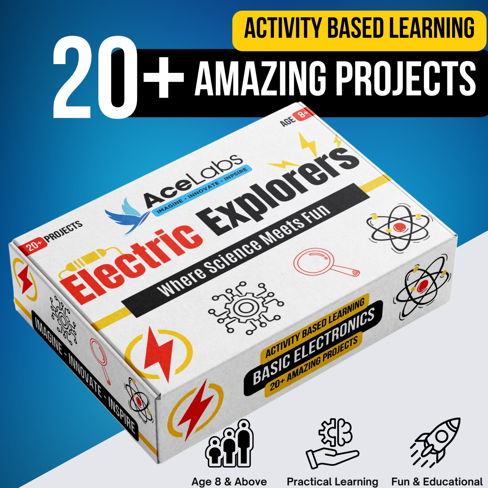 Electric Explorer Activity Box – 20+ Amazing Projects